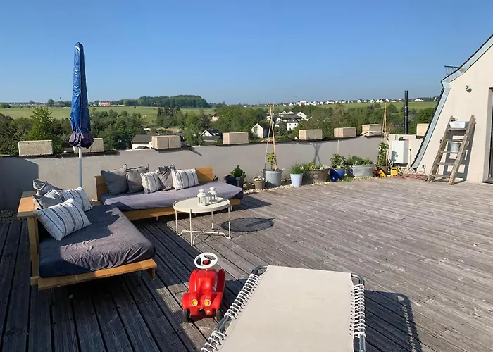 Design With Big Terrace Halsenbach